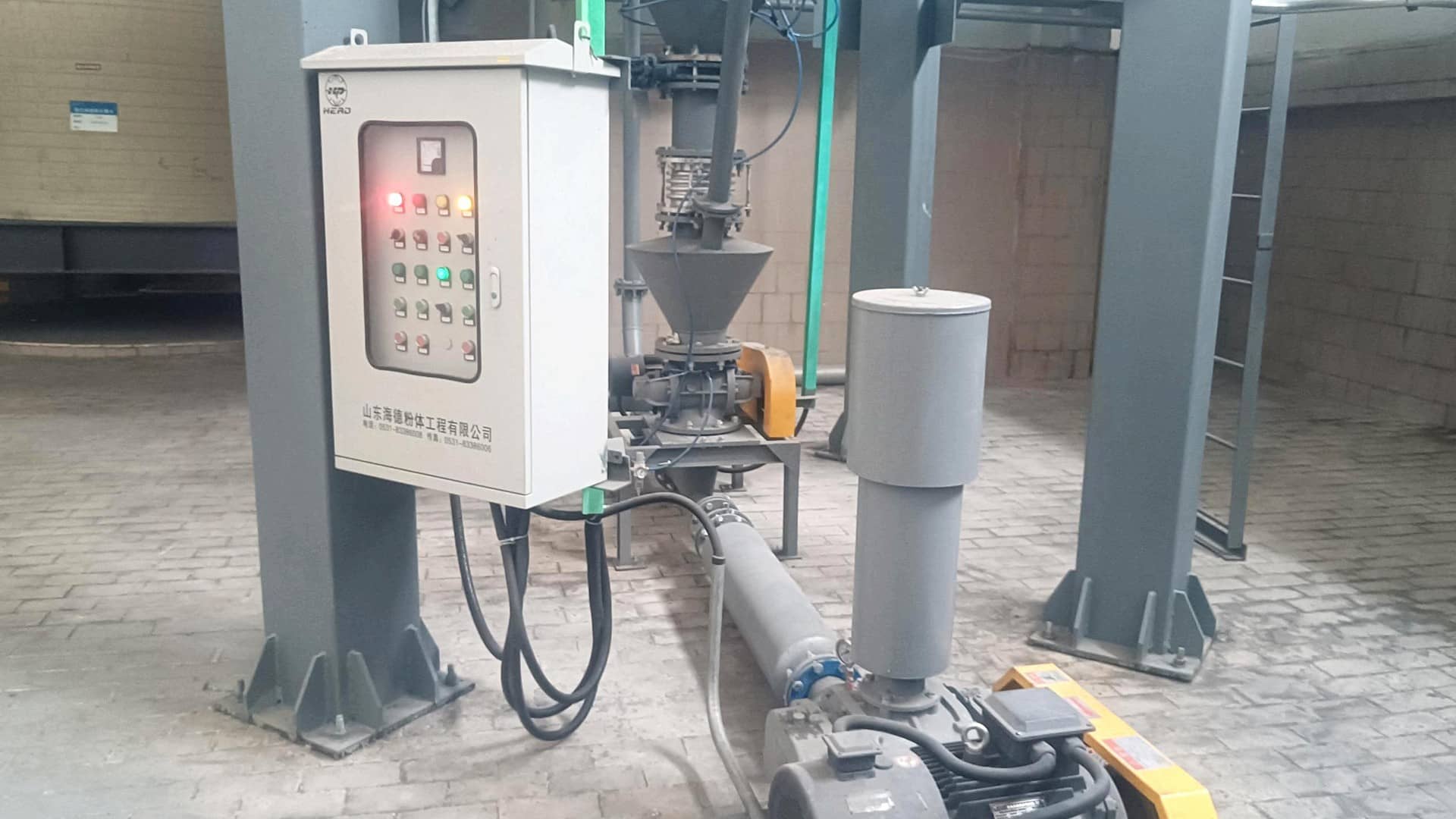 消石灰气力输送