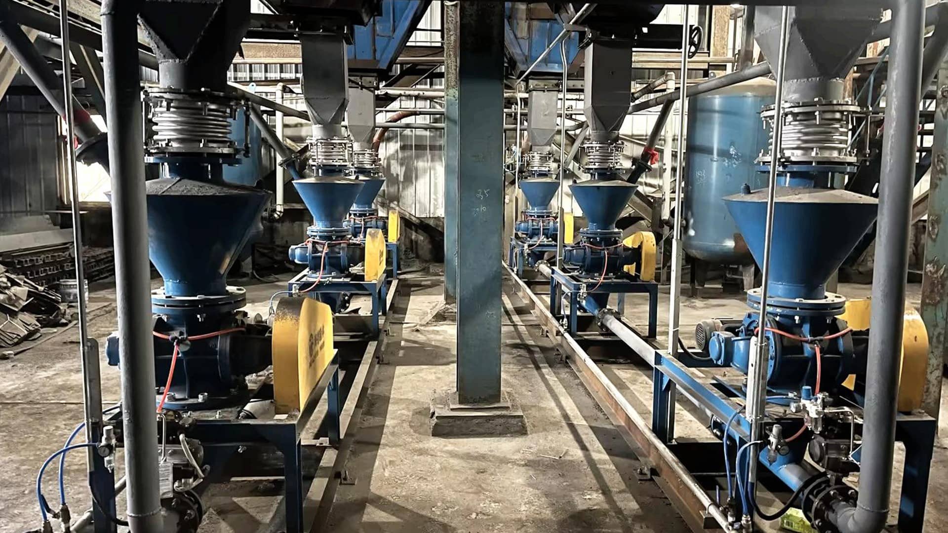 煤粉灰气力输送