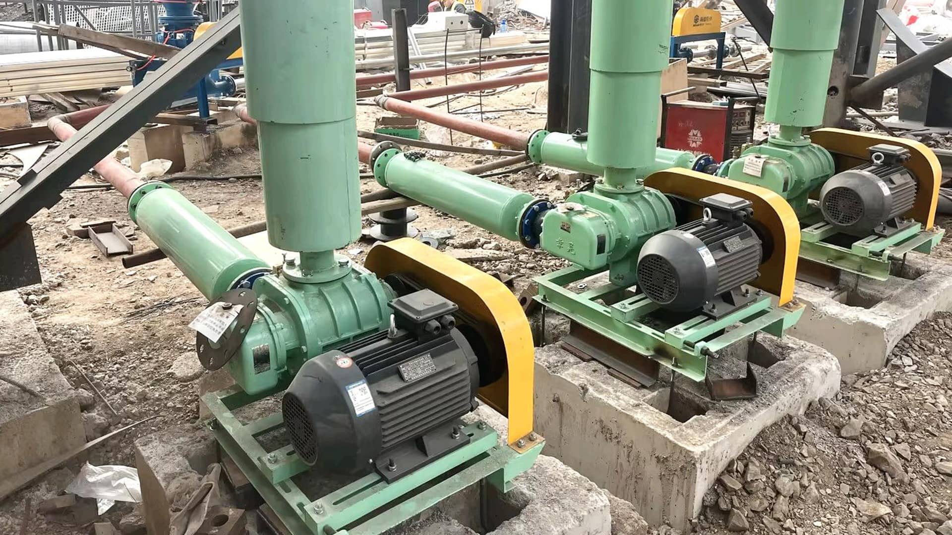 煤矸石气力输送