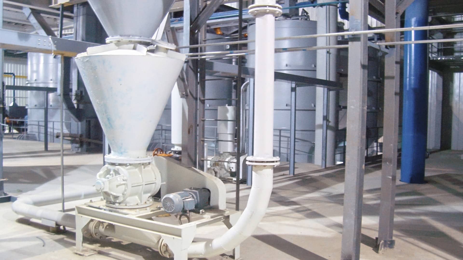 水泥干灰气力输送