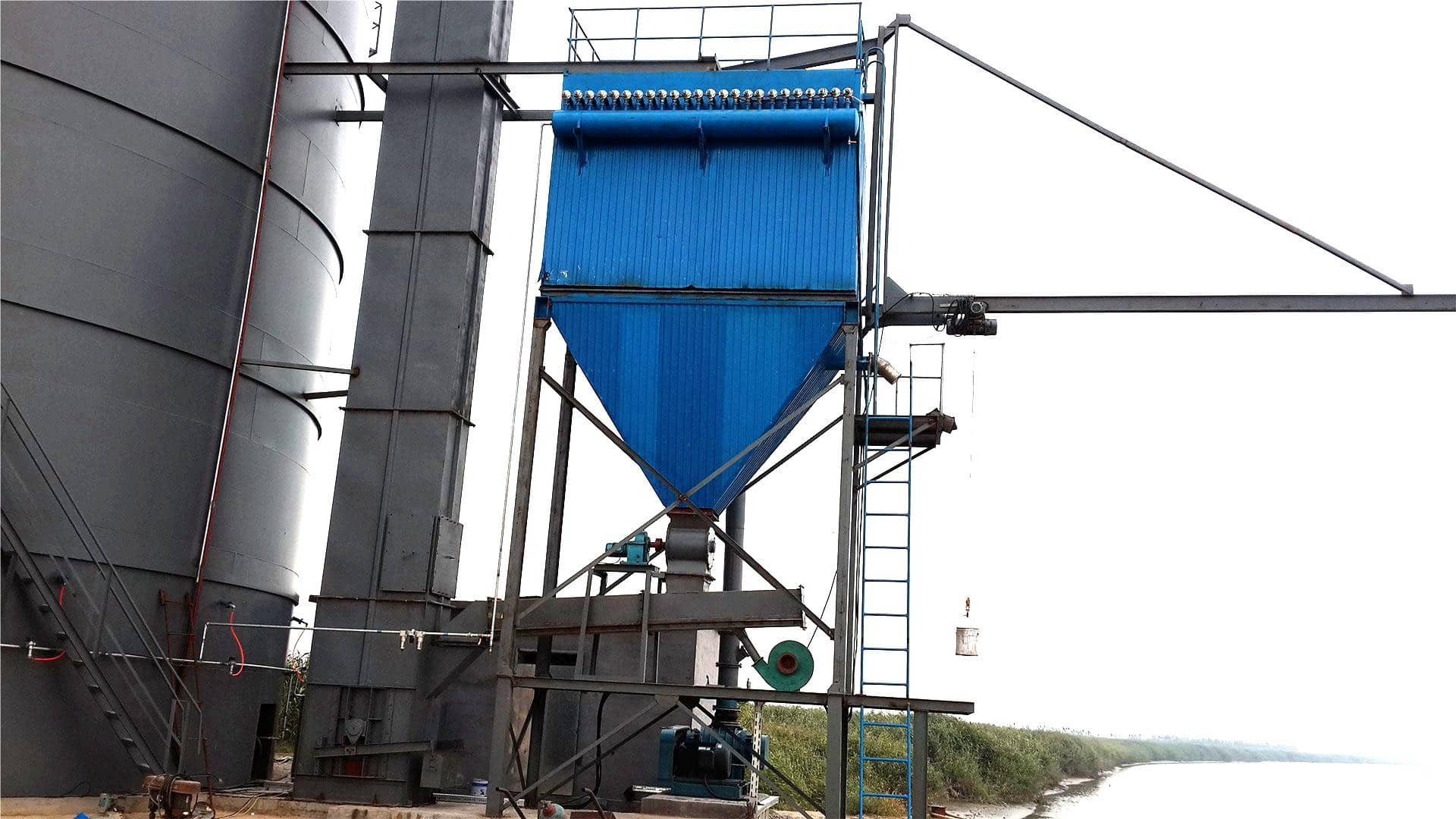 海藻渣颗粒气力输送