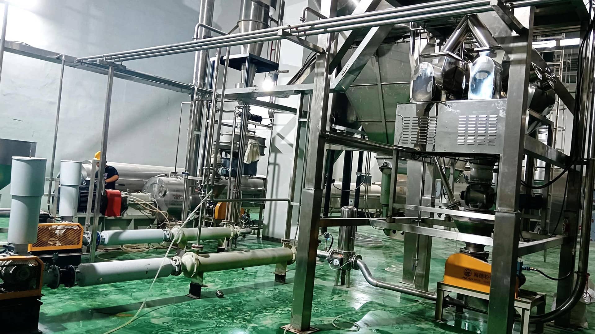 泡沫塑料气力输送