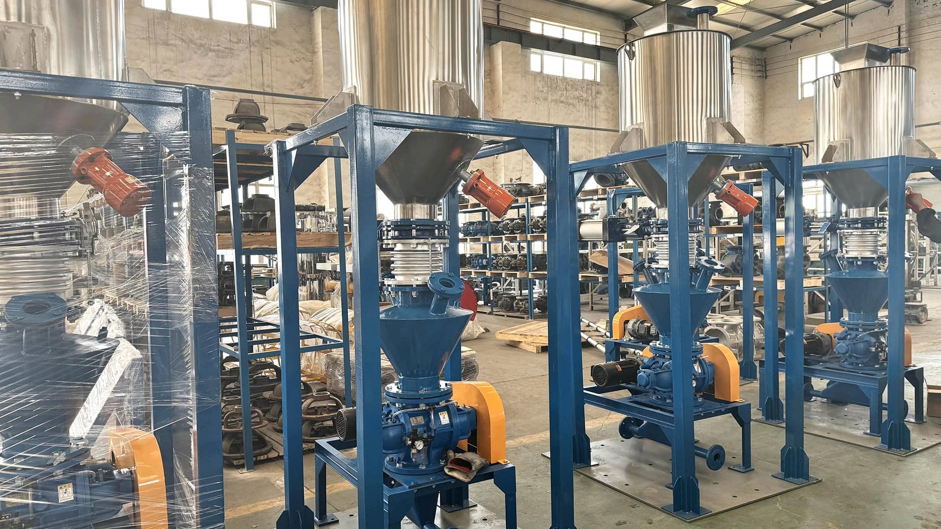 氧化锌粉气力输送