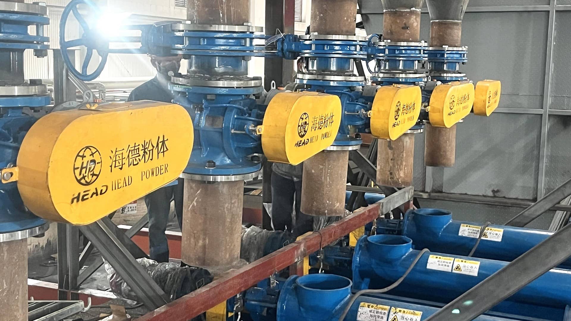 焦炭石粉气力输送