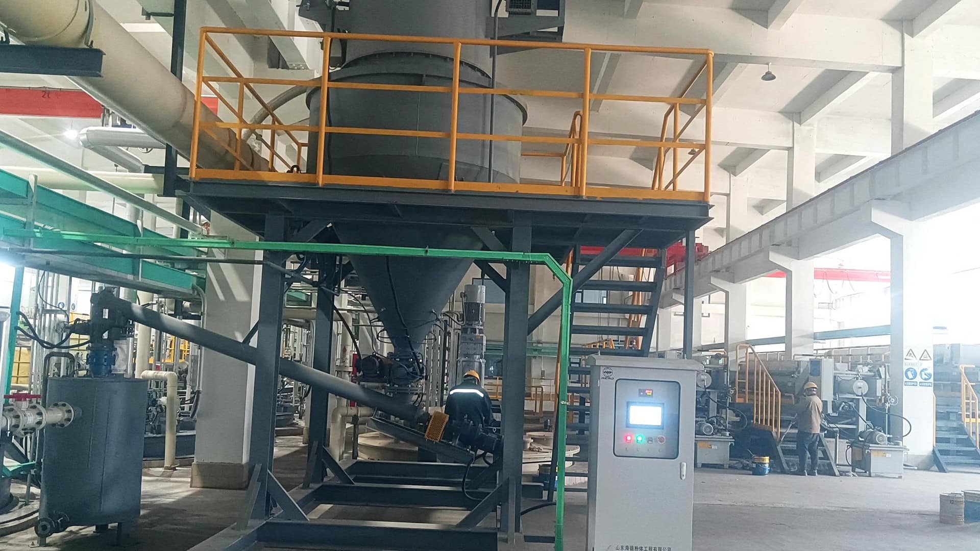 电石净化灰气力输送