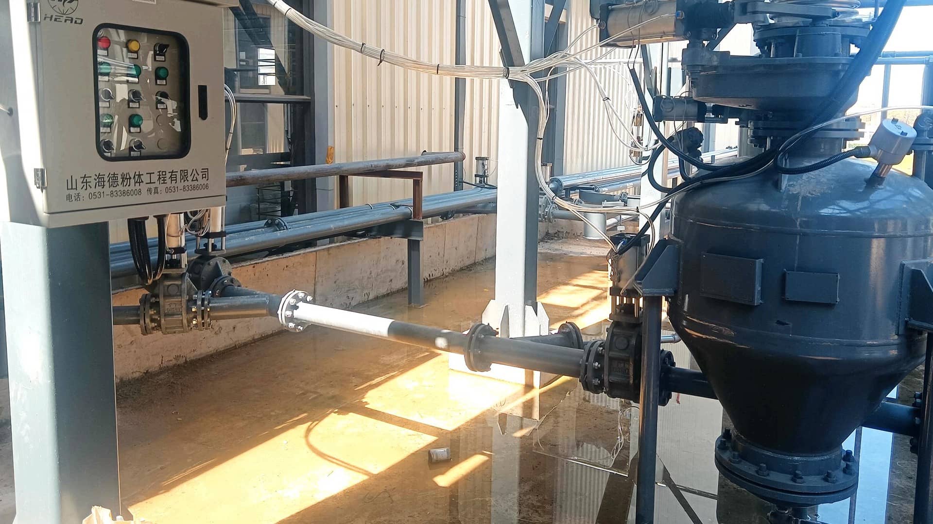 氟硅酸钠气力输送