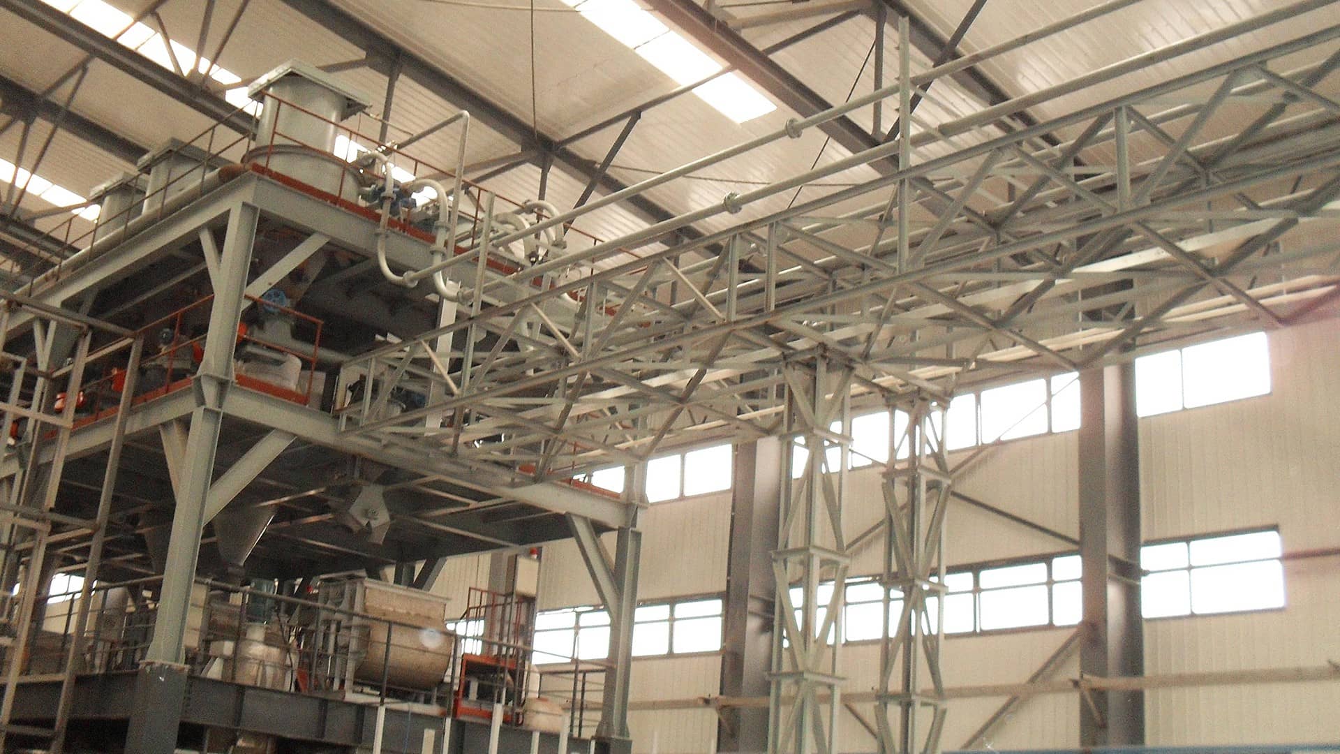 燕麦粉末气力输送