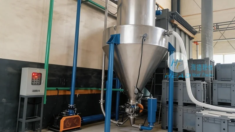 间歇式送料粉体输送设备/输送线/物料输送系统厂家推荐海德粉体
