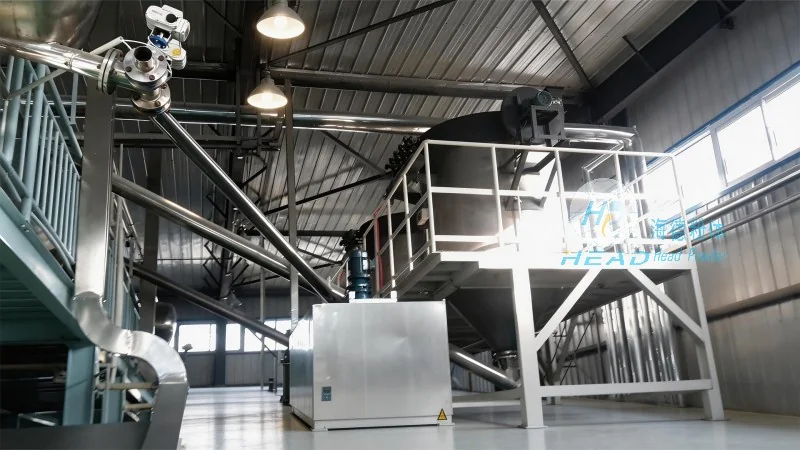 调味品物料输送设备的原理及工作场景特点