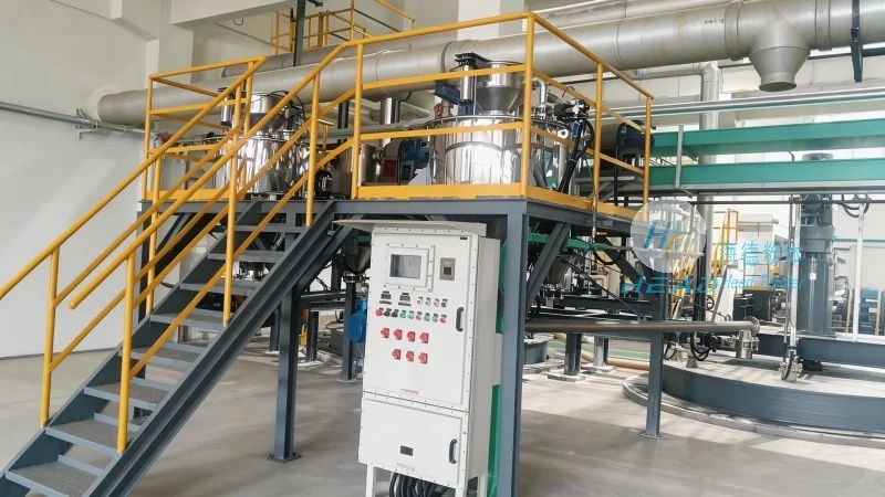 自动称量配料物料输送系统/粉体输送设备/气力输送线厂家推荐海德粉体