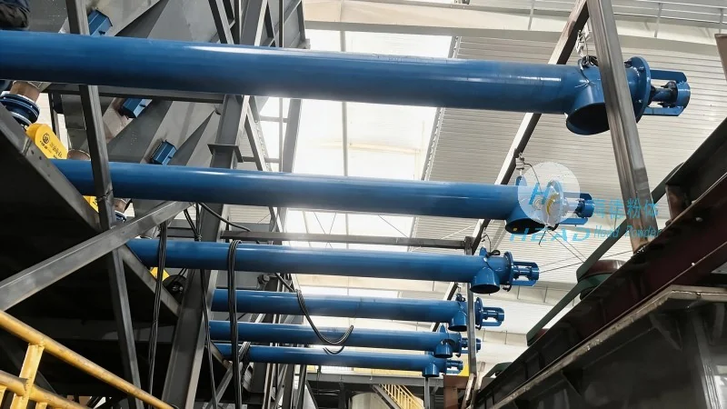 灰钙物料输送的运行过程和工作原理