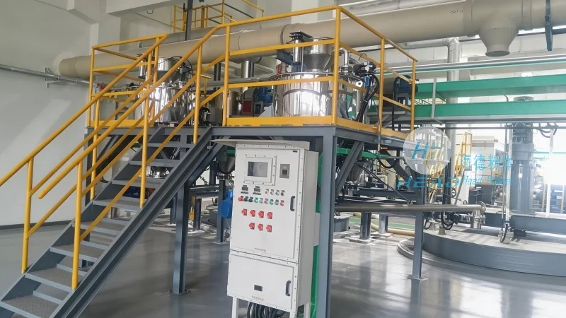 碳酸铁锂气力输送线的运行过程和工作原理