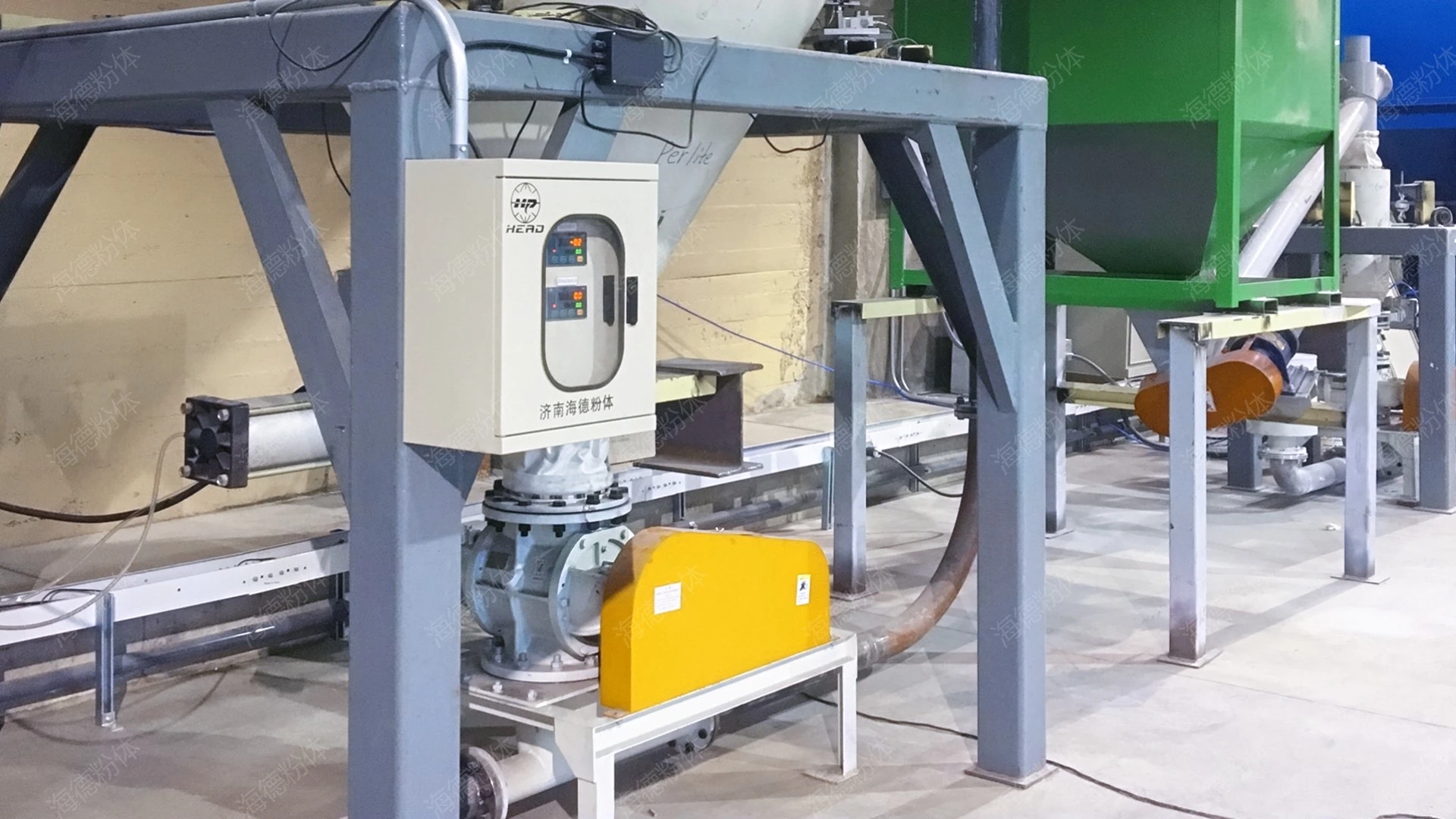 防火材料气力输送案例(图3)